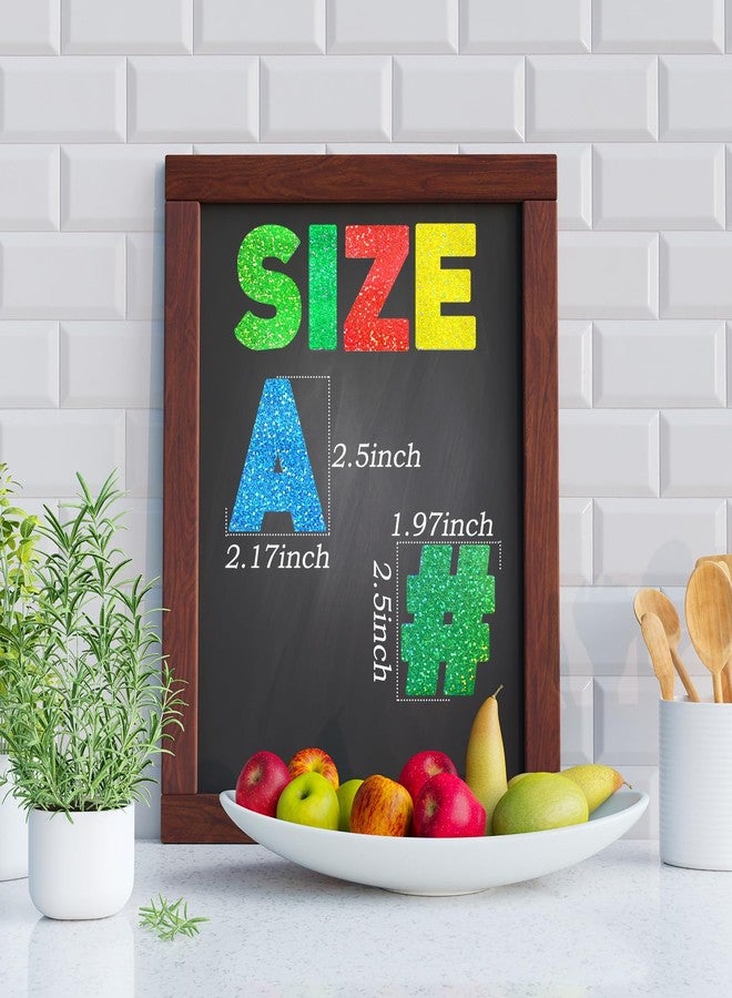 Panelee 145 Pieces 20 Sheets Large Letter Stickers 4 Inch Big Font Alphabet Letter Stickers Self Adhesive for Classroom Window Door Home Decor Mailbox Sign(Colorful Laser) - Image 3